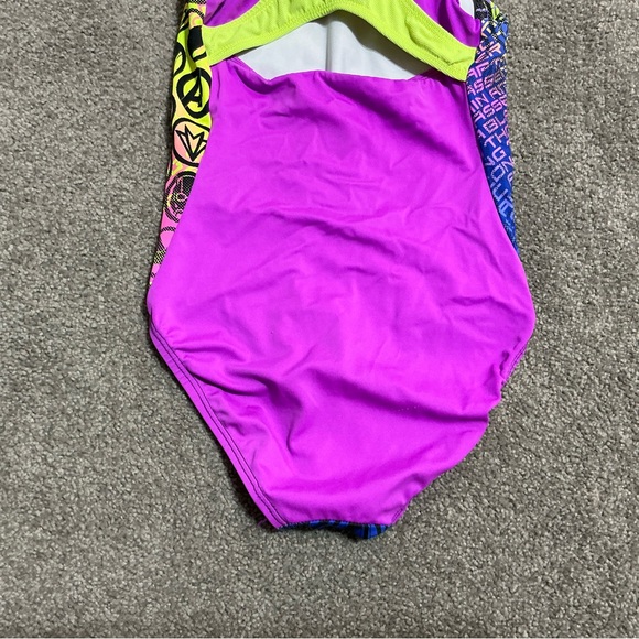 GK Elite Marvel Gymnastics Leotard Pink Child Large - Picture 3 of 7
